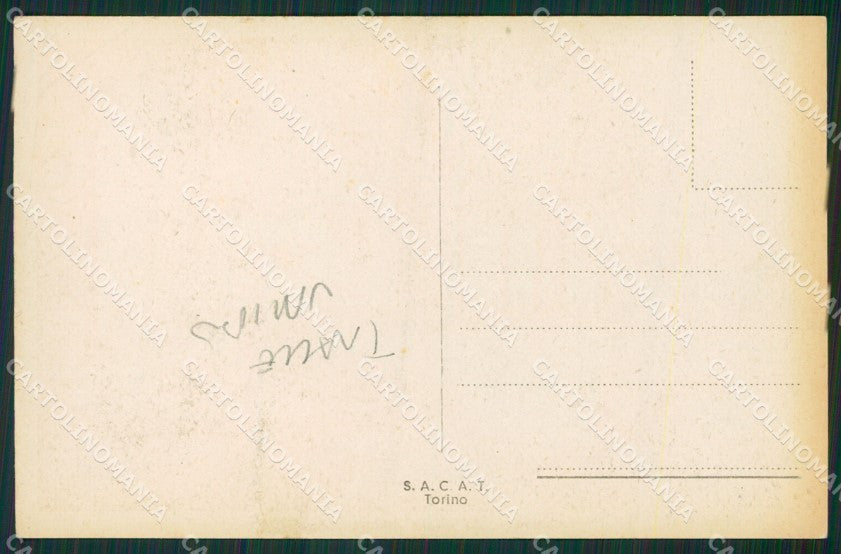 Novara Città TRACCE UMIDO cartolina KV1890 – retro