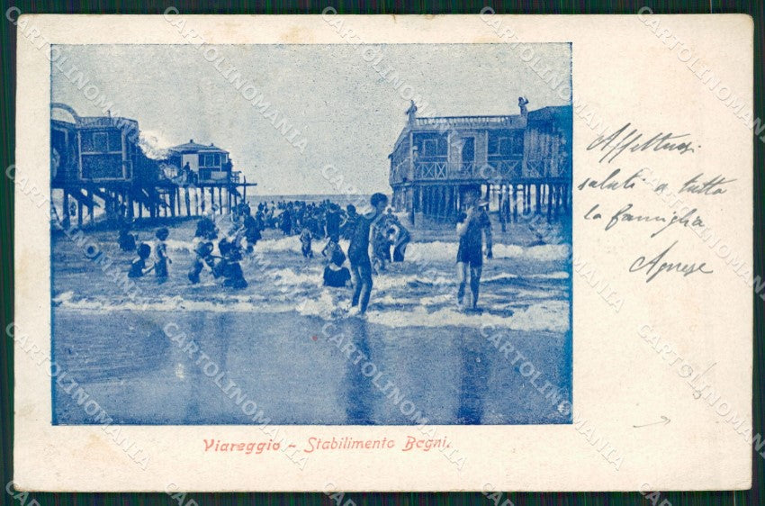 Lucca Viareggio STRAPPINO cartolina KV1902 – fronte