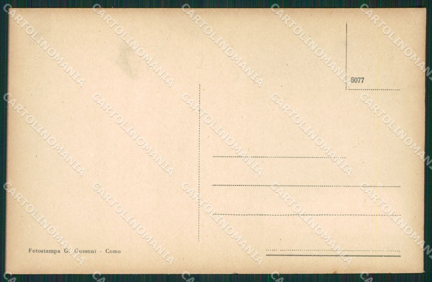 Como Eupilio Corneno cartolina KV1904 – retro