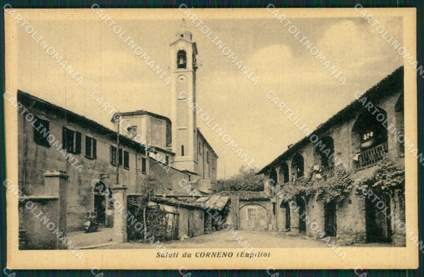 Como Eupilio Corneno cartolina KV1905 – fronte