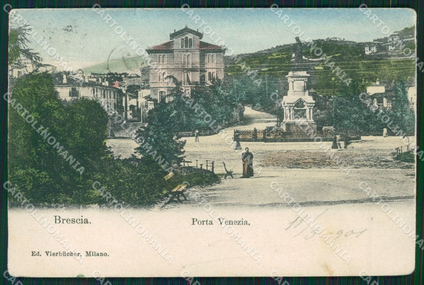 Brescia Città cartolina KV1911 – fronte