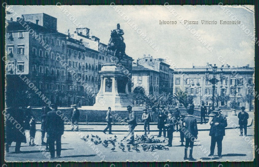 Livorno Città cartolina KV1921 – fronte