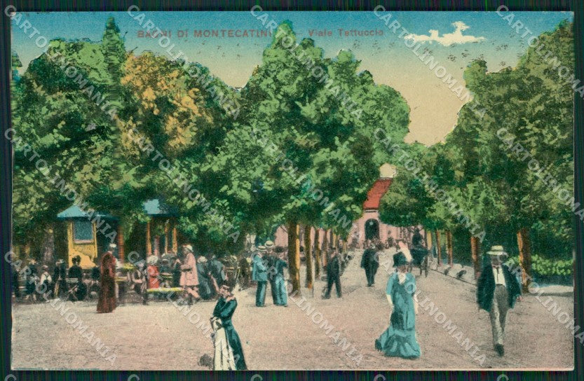 Pistoia Montecatini Terme cartolina KV1923 – fronte