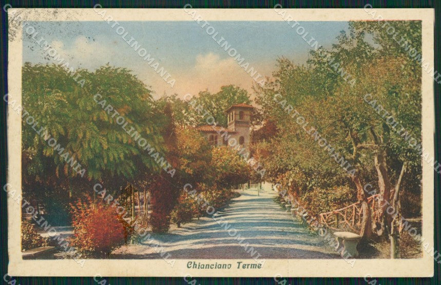 Siena Chianciano Terme cartolina KV1925 – fronte