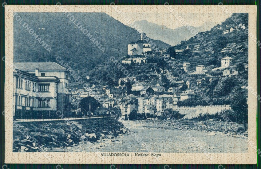 Verbania Villadossola cartolina KV1930 – fronte