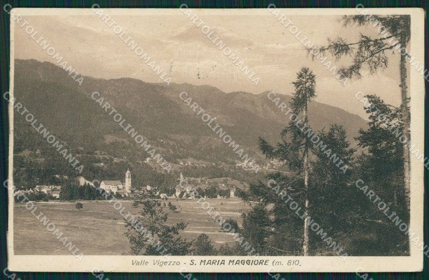 Verbania Santa Maria Maggiore cartolina KV1933 – fronte