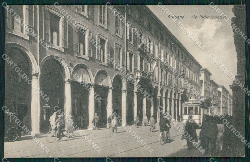Bologna Città Tram cartolina KV1944 – fronte