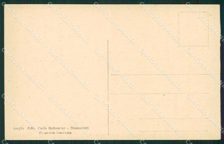 Torino Moncalieri cartolina KV1948 – retro