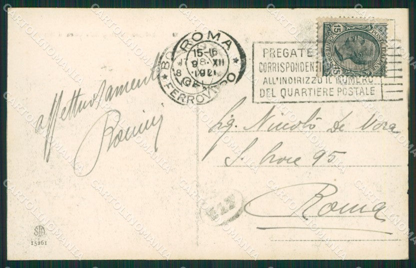 Bologna Città Banca cartolina KV1957 – retro