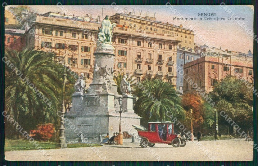 Genova Città Colombo cartolina KV1972 – fronte