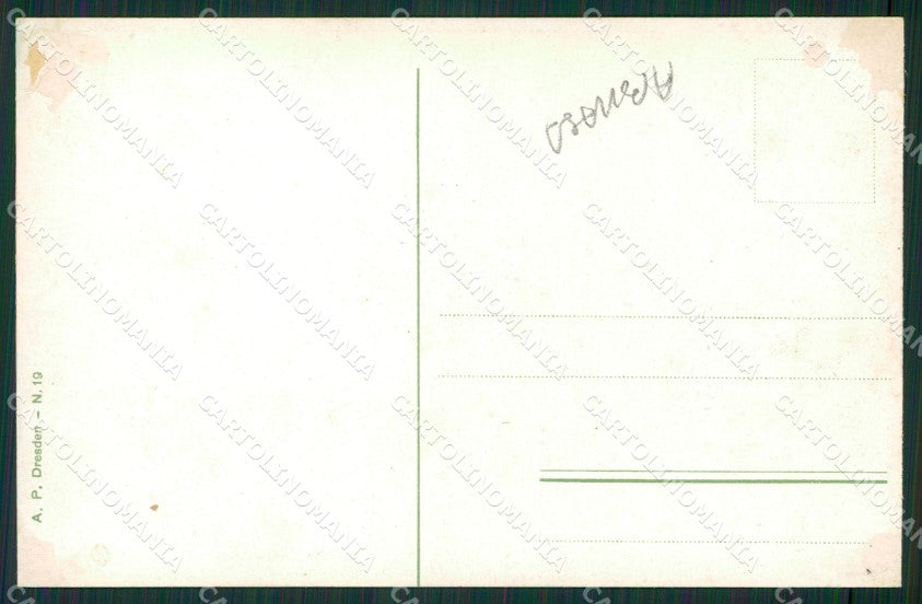 Genova Città Colombo ABRASA cartolina KV1975 – retro