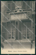 Genova Città Casa Colombo cartolina KV1977 – fronte