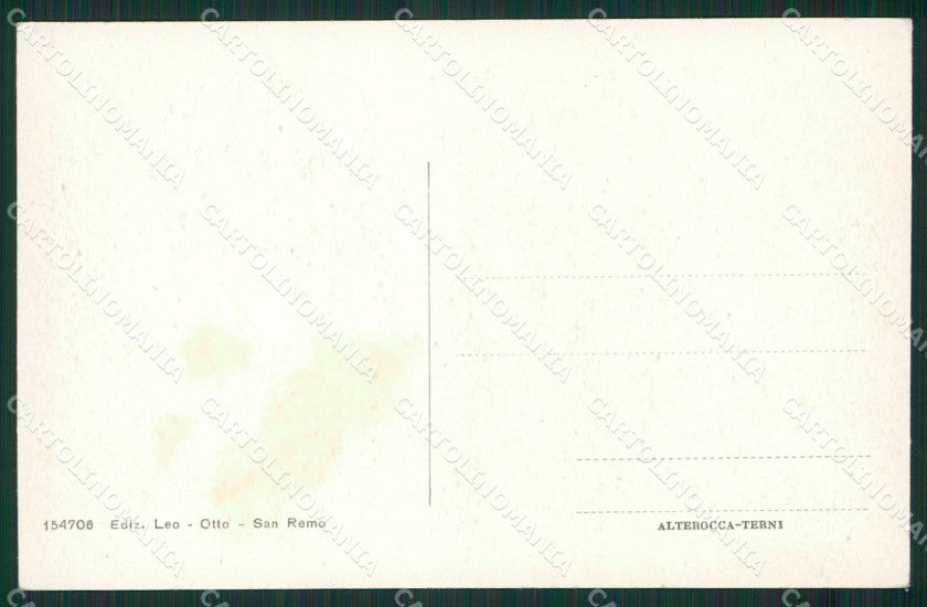 Imperia Sanremo cartolina KV1980 – retro