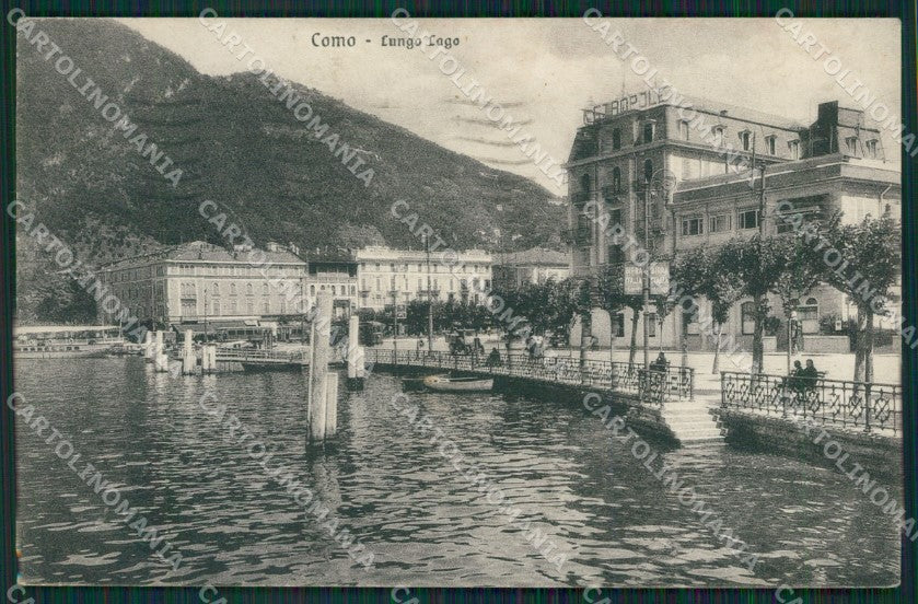 Como Città SCOLLATA cartolina KV1999 – fronte