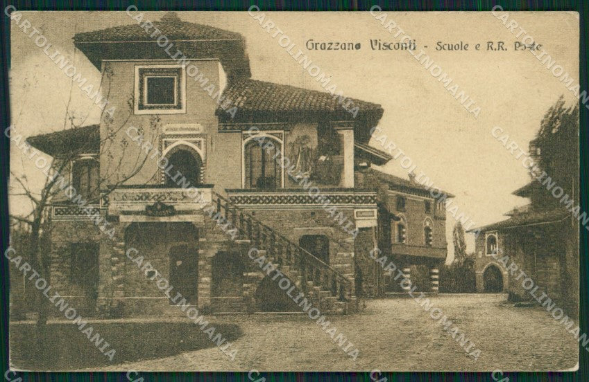 Piacenza Vigolzone Grazzano Visconti Poste cartolina KV2011 – fronte