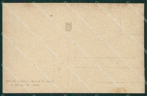 Alessandria Acqui Poste cartolina KV2014 – retro