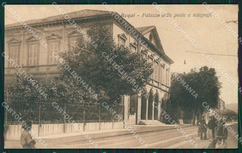 Alessandria Acqui Poste cartolina KV2017 – fronte