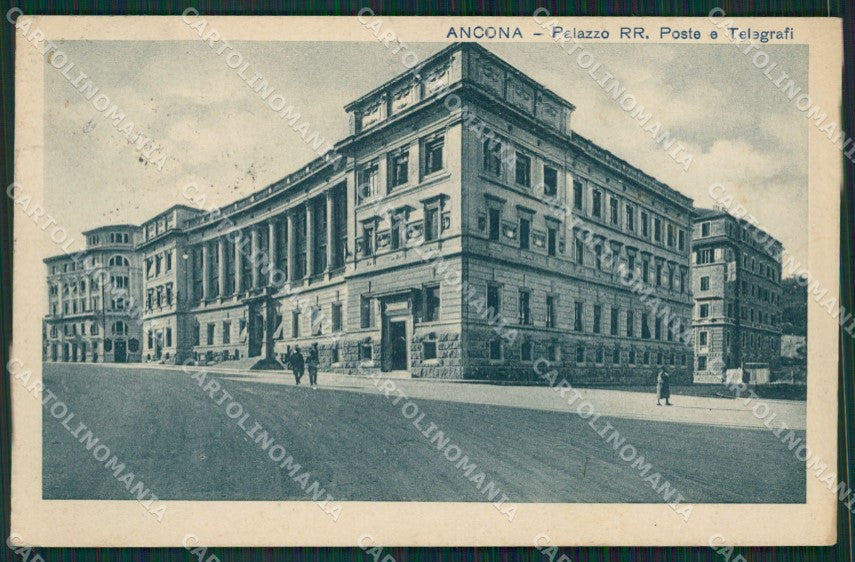 Ancona Città Poste PIEGHINA cartolina KV2020 – fronte