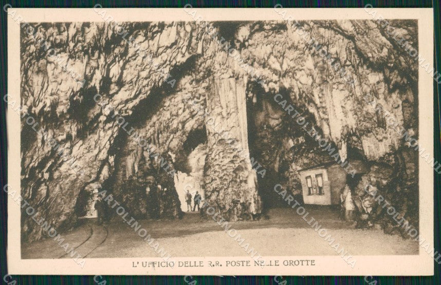 Trieste Grotte di Postumia Poste cartolina KV2022 – fronte