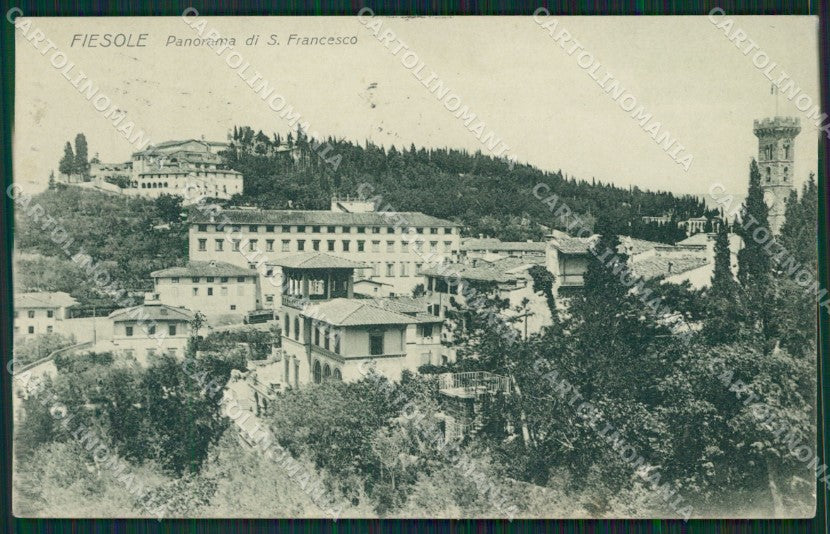 Firenze Fiesole cartolina KV2033 – fronte