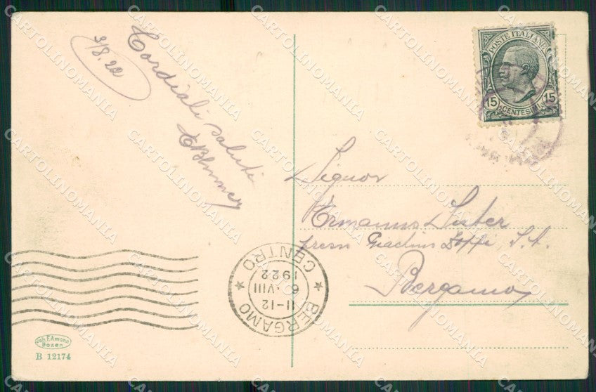 Bolzano Muhlbach Rio di Pusteria cartolina KV2051 – retro