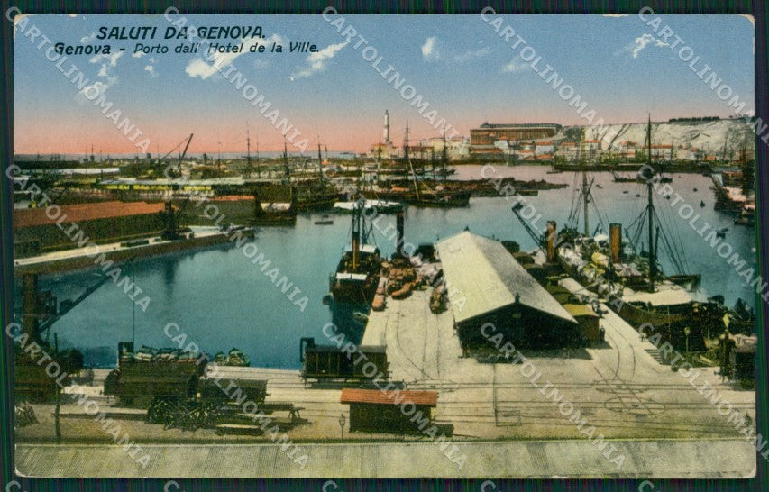 Genova Città Foto cartolina KV2059 – fronte