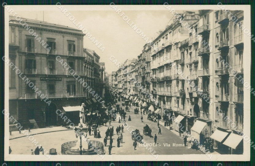 Napoli Città Foto cartolina KV2085 – fronte