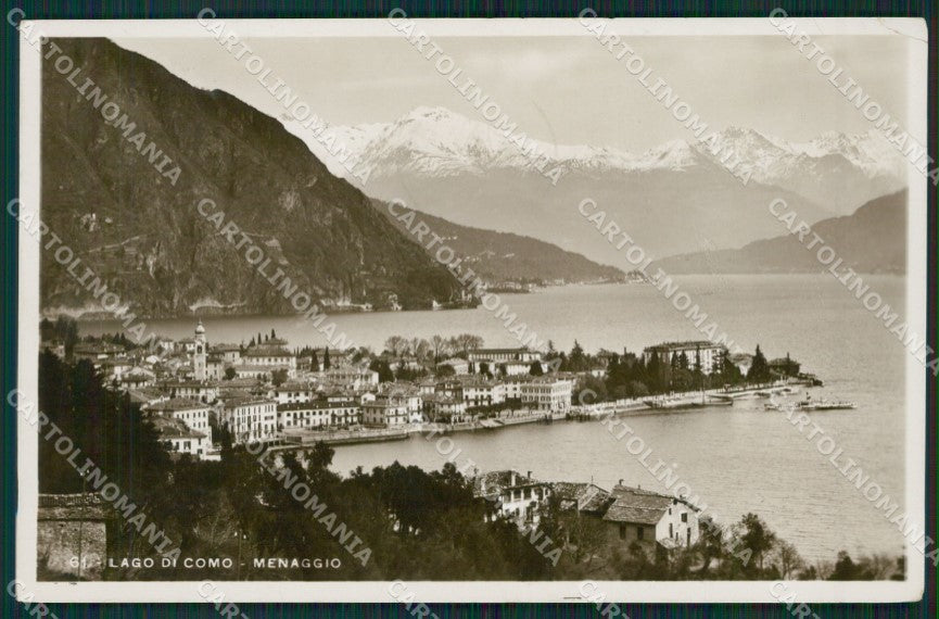 Como Menaggio PIEGHINA Foto cartolina KV2096 – fronte