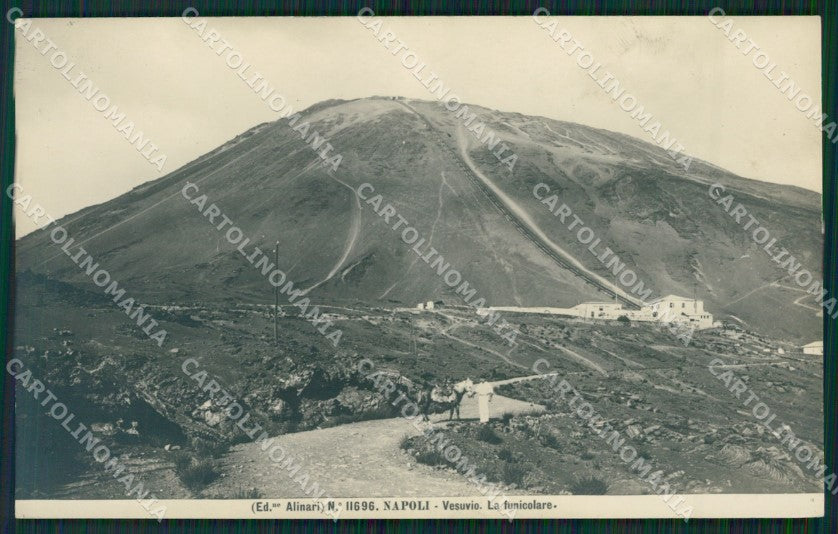 Napoli Città Vesuvio Funicolare Foto cartolina KV2099 – fronte