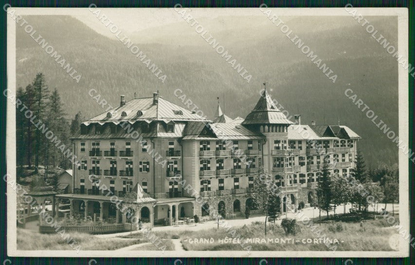 Belluno Cortina d'Ampezzo Foto cartolina KV2104 – fronte