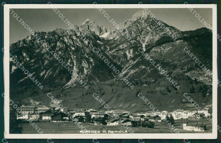 Belluno Auronzo Foto cartolina KV2107 – fronte