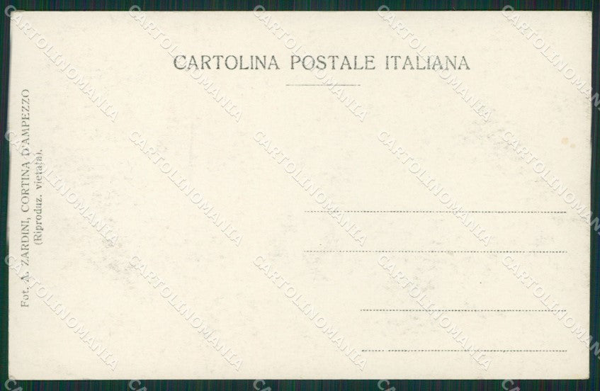 Belluno Auronzo Foto cartolina KV2107 – retro