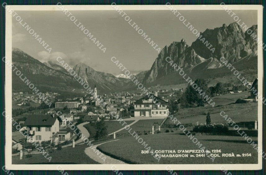 Belluno Cortina d'Ampezzo Foto cartolina KV2111 – fronte