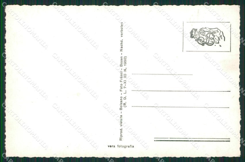 Bolzano Sarentino Foto cartolina KV2123 – retro
