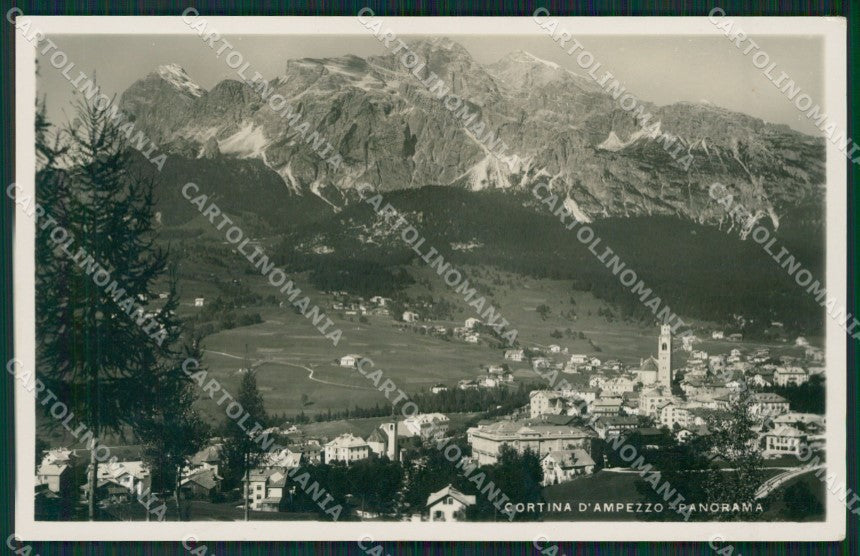 Belluno Cortina d'Ampezzo Foto cartolina KV2130 – fronte