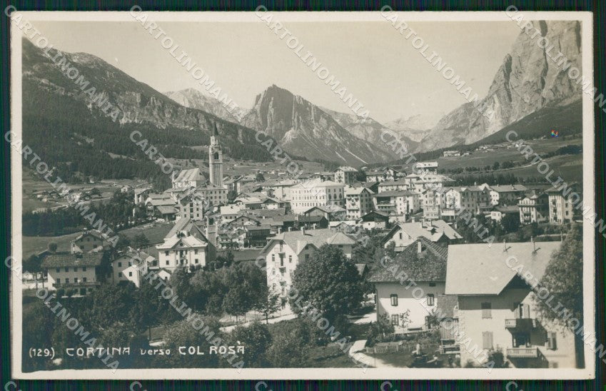 Belluno Cortina d'Ampezzo Foto cartolina KV2132 – fronte