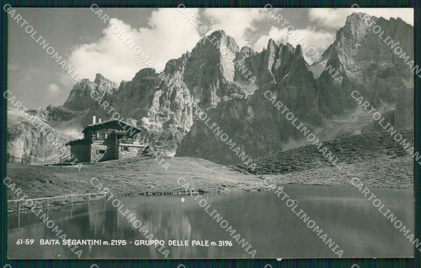 Trento Tonadico Baita Segantini Foto cartolina KV2144 – fronte