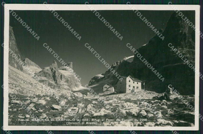 Trento Pinzolo Madonna di Campiglio Rifugio Foto cartolina KV2148 – fronte