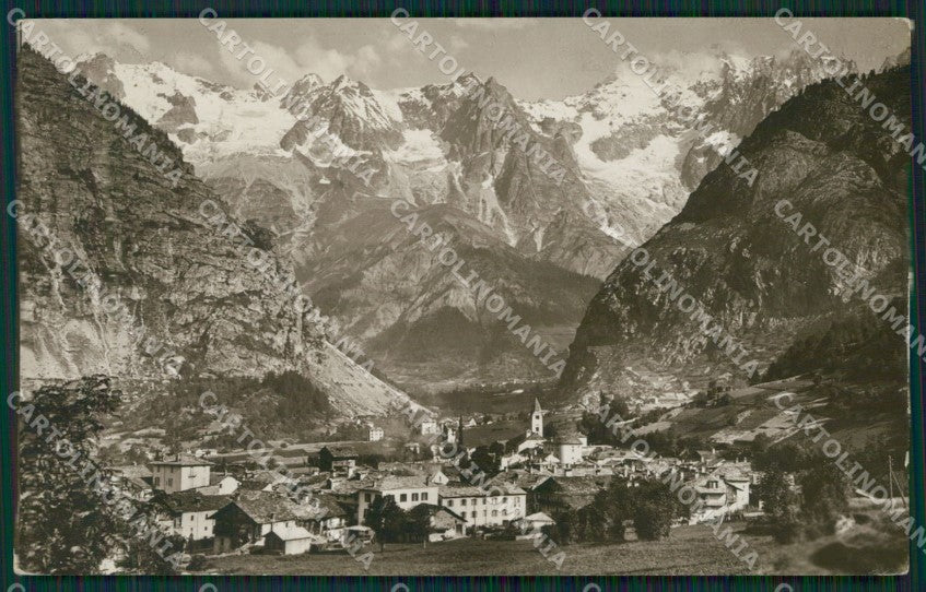 Aosta Courmayeur Foto cartolina KV2163 – fronte