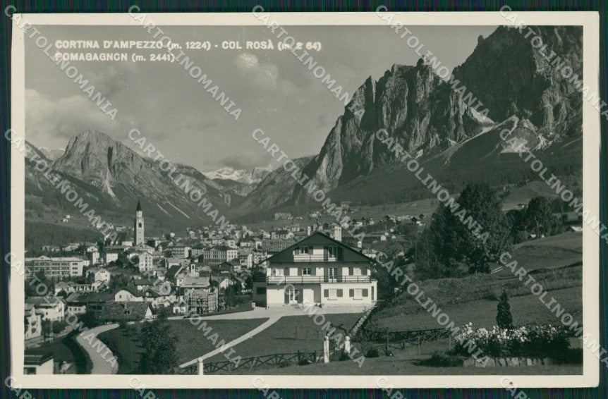 Belluno Cortina d'Ampezzo Foto cartolina KV2165 – fronte