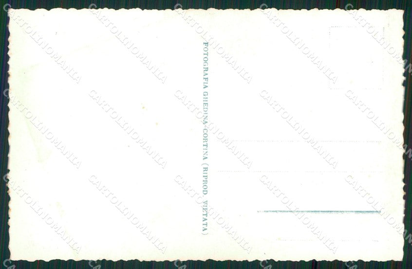 Belluno Cortina d'Ampezzo Foto cartolina KV2188 – retro