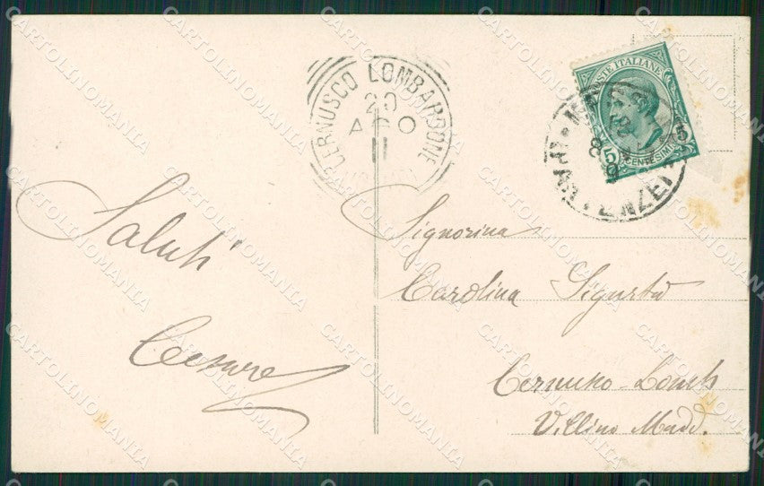 Messina Città Terremoto Alterocca 5614 Foto cartolina KV2190 – retro