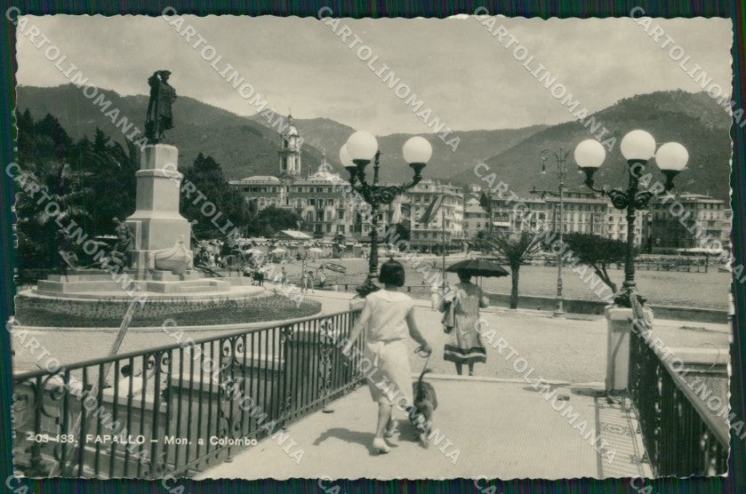 Genova Rapallo Foto cartolina KV2199 – fronte