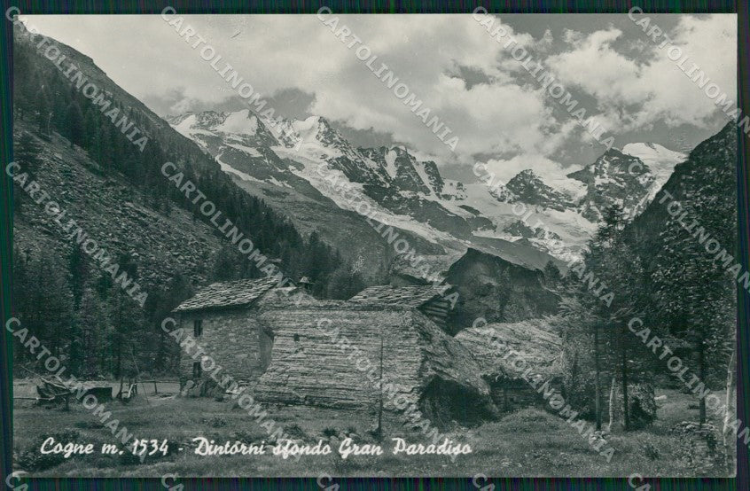 Aosta Cogne Foto cartolina KV2200 – fronte