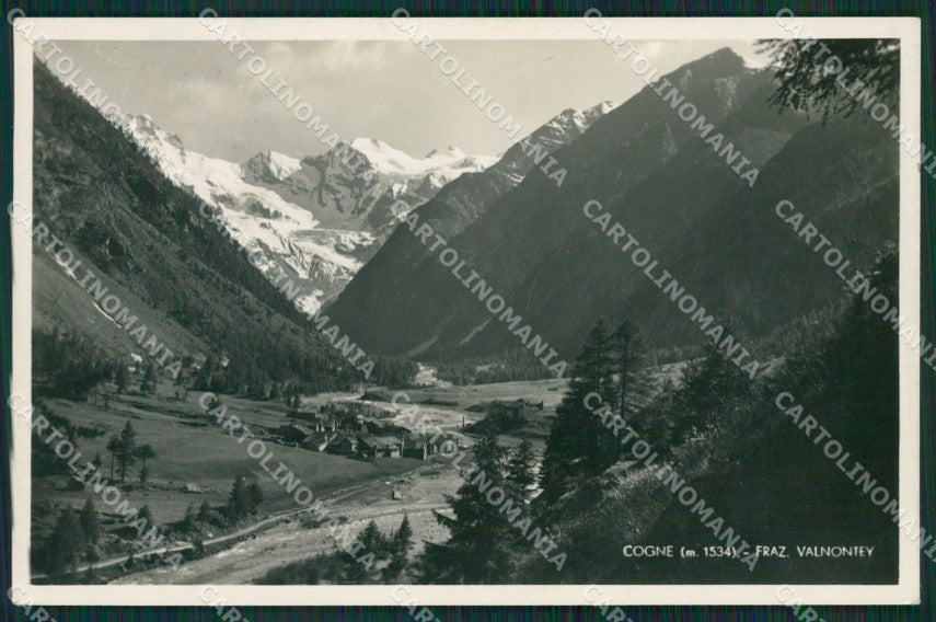Aosta Cogne Valnontey Foto cartolina KV2203 – fronte