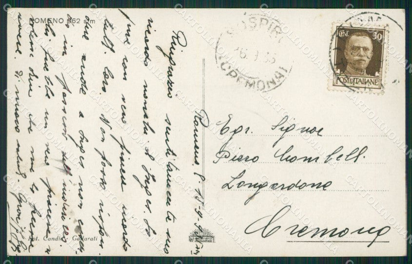 Trento Romeno Foto cartolina KV2225 – retro