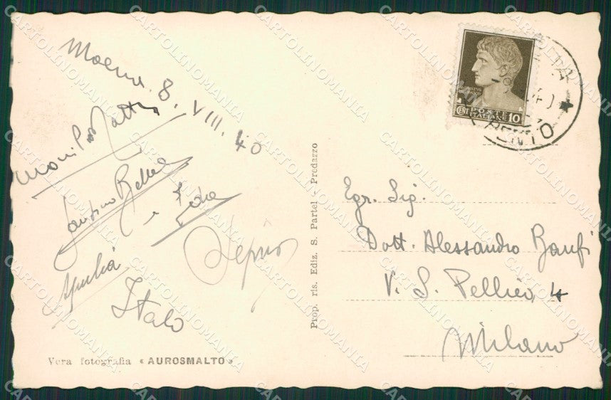 Trento Moena Foto cartolina KV2232 – retro