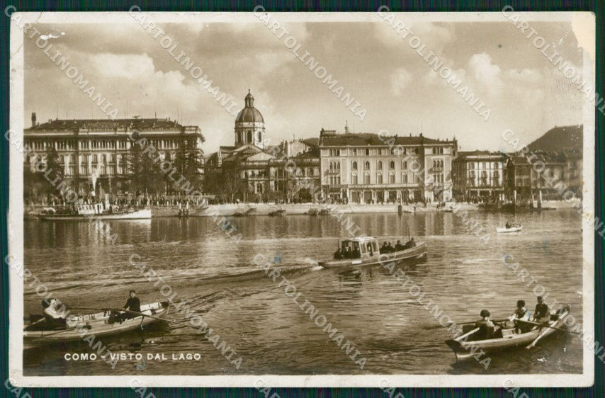 Como Città PIEGHINA ABRASA Foto cartolina KV2239 – fronte