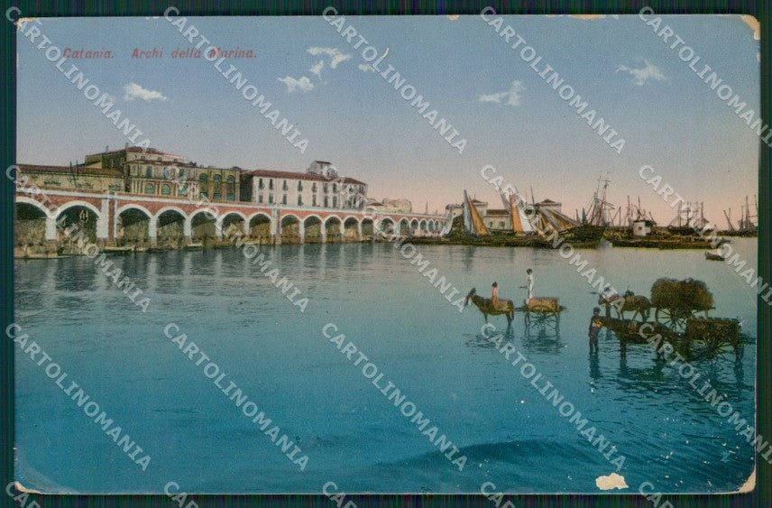Catania Città ABRASA Foto cartolina KV2249 – fronte