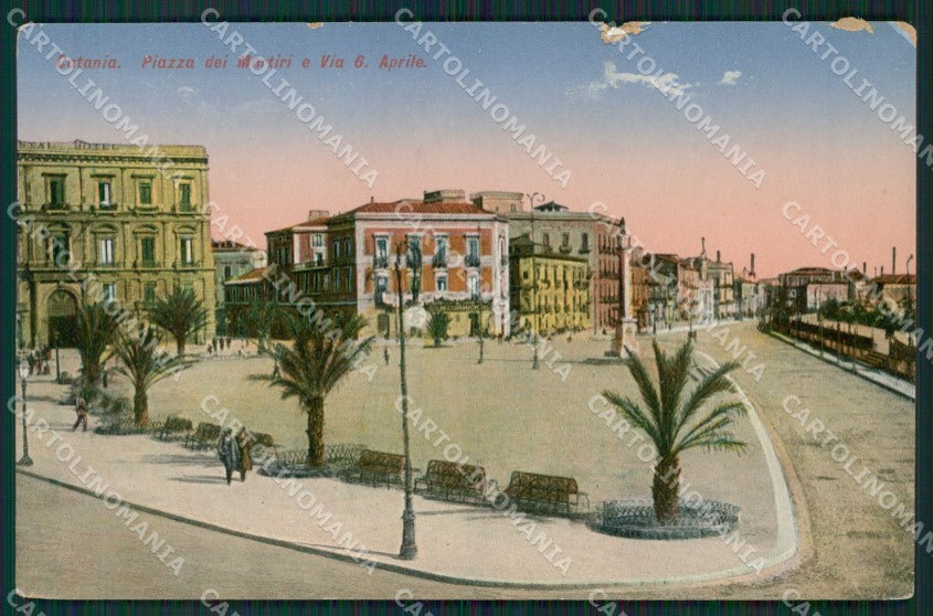 Catania Città ABRASA Foto cartolina KV2250 – fronte